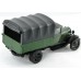 Горький-АА грузовик с тентом,темно-зеленый/черный
